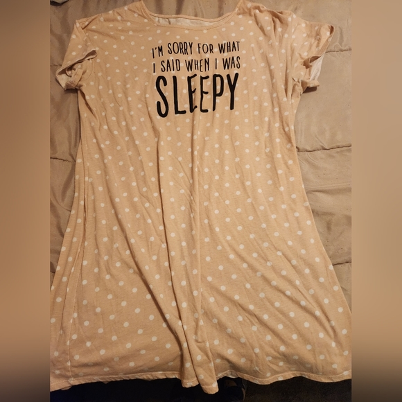 Secret Treasures Other - Secret treasure Sorry for what I said Nightgown Size Large